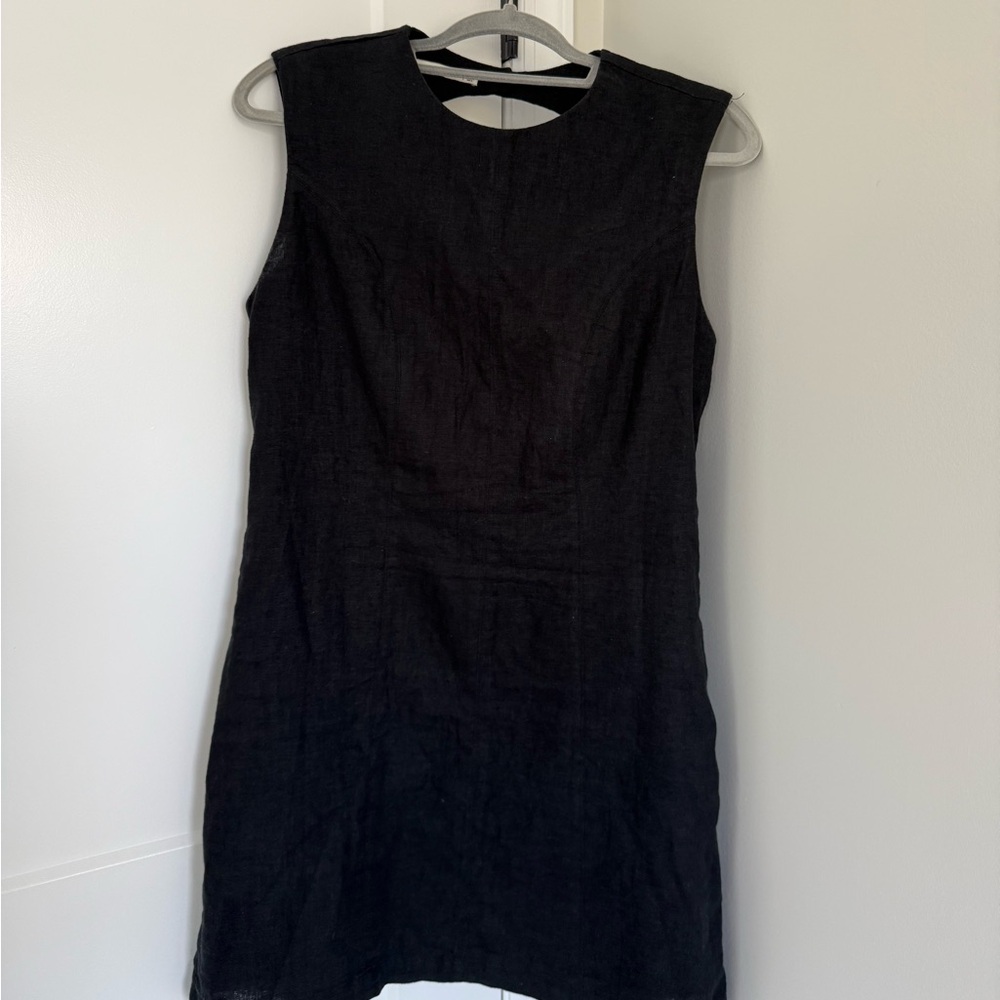 Abercrombie & Fitch Linen Blend Dress